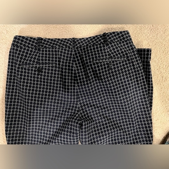 Talbots signature pants navy/white size 14 - Picture 4 of 4
